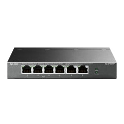 TP-LINK (TL-SF1006P) 6-Port 10/100 Unmanaged Desktop Switch, 4 Port PoE+, Steel Case TP-LINK (TL-SF1006P) 6-Port 10/100 Unmanaged Desktop Switch, 4 Port PoE+, Steel Case